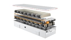 An XRANGE battery pack for heavy and medium-duty transportation applications from FEPS. An XRANGE battery pack for heavy and medium-duty transportation applications from FEPS.