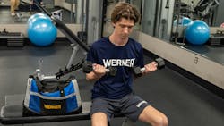 Werner has gym facilities that allow all employees a space to stay healthy and encourages technicians to do morning warm-up stretches to avoid injuries. Werner has gym facilities that allow all employees a space to stay healthy and encourages technicians to do morning warm-up stretches to avoid injuries.