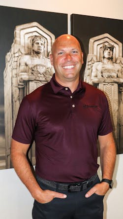 Adam Therrien, president of Transport Services, Inc, which has locations near Cleveland and Columbus, Ohio, with another and coming to Toledo next March. His father Albert Therrien founded the company in 1976. Adam Therrien, president of Transport Services, Inc, which has locations near Cleveland and Columbus, Ohio, with another and coming to Toledo next March. His father Albert Therrien founded the company in 1976.