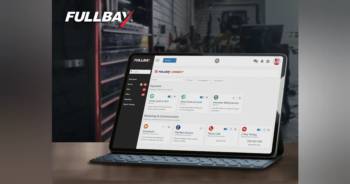 Full Bay Software Fullbay Connect | Fleet Maintenance