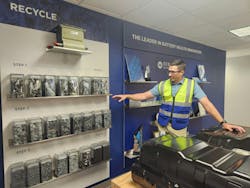 Tim Harris Cox Automotive explains recycling process Tim Harris Cox Automotive explains recycling process