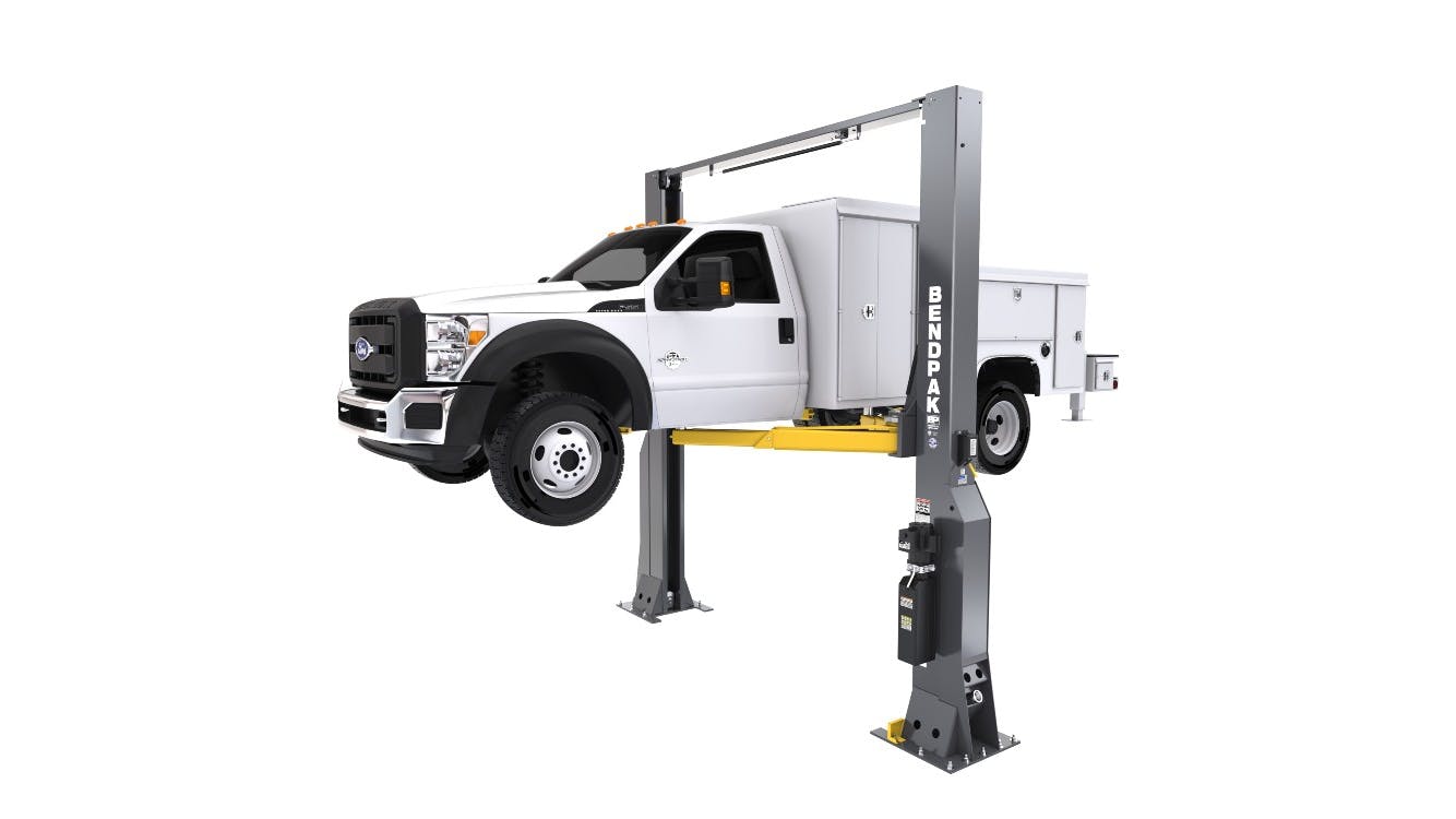 670ff70623ff411a02c99b7a Bendpak 16ap Lift Being Used