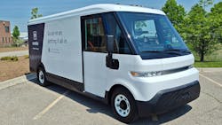 GM Envolve's Zevo electric step van GM Envolve's Zevo electric step van