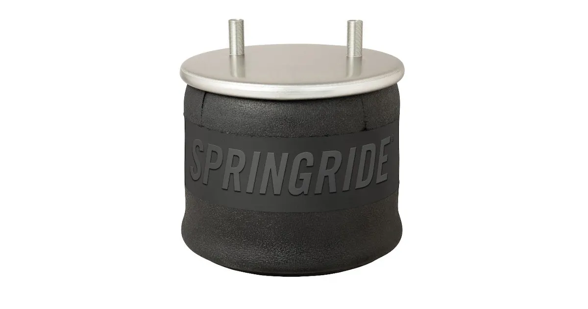 Red Air Spring SpringRide Air Springs from Infinity Engineered Products | Fleet ...