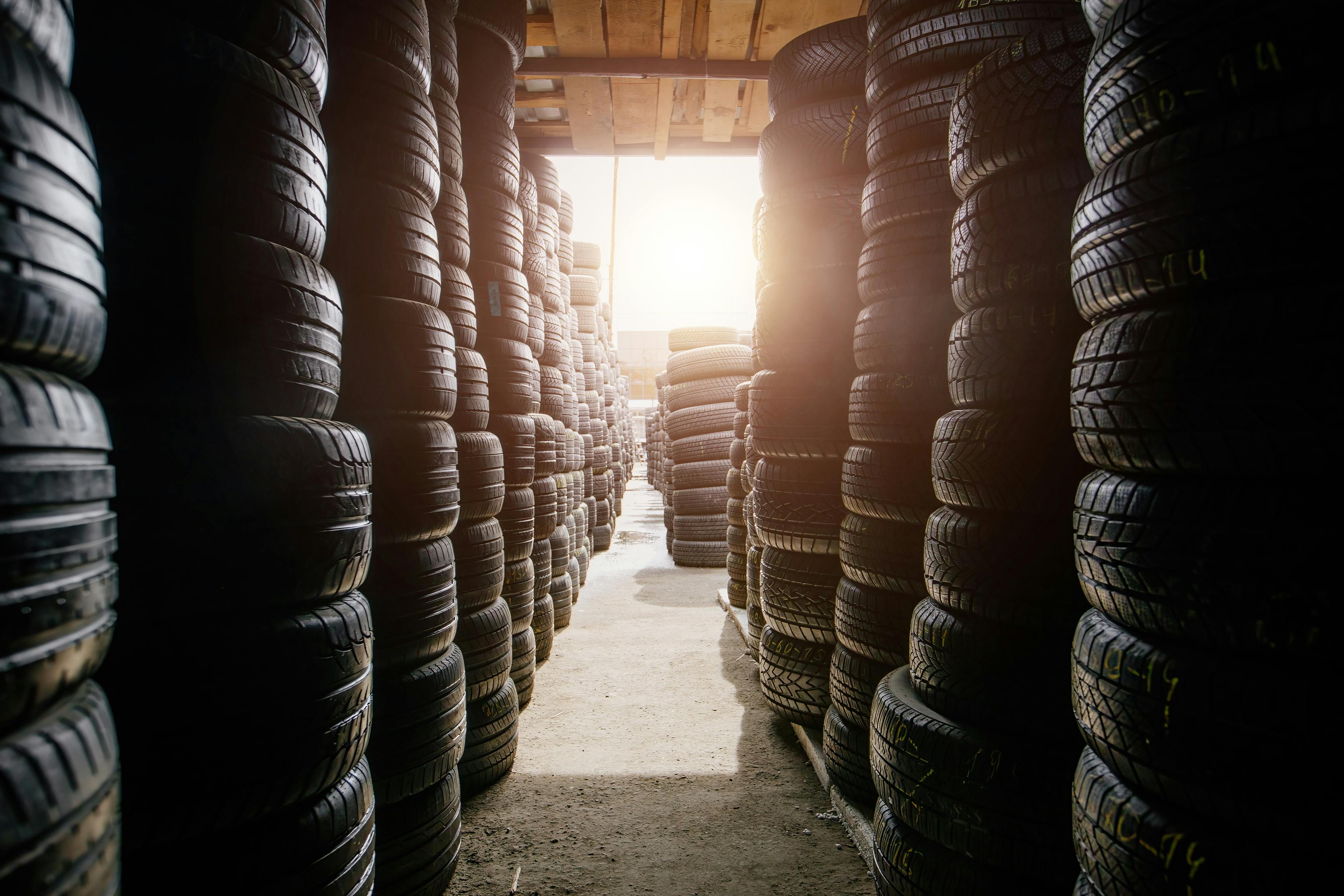 Stack of tires