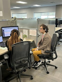 FleetOwner editor Jeremy Wolfe had the opportunity to shadow a human uptime specialist and see the interface with several databases to identify the specific causes behind a truck model’s error code history, update service logs, and record the details of incoming calls. FleetOwner editor Jeremy Wolfe had the opportunity to shadow a human uptime specialist and see the interface with several databases to identify the specific causes behind a truck model’s error code history, update service logs, and record the details of incoming calls.