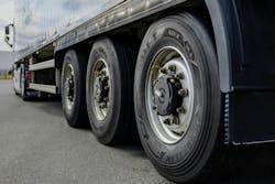 Goodyear’s Tires-as-a-Service leverages the company’s premium tires and expansive service network, the Halo Tire Inflator, and real-time tire pressure and temperature data to estimate treadwear and help fleets execute tire maintenance proactively. Goodyear’s Tires-as-a-Service leverages the company’s premium tires and expansive service network, the Halo Tire Inflator, and real-time tire pressure and temperature data to estimate treadwear and help fleets execute tire maintenance proactively.