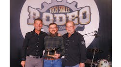 From left to right, retired NASCAR driver and current broadcaster Clint Bowyer, Christopher Purcell, and Rush CEO and President W.M. “Rusty” Rush. From left to right, retired NASCAR driver and current broadcaster Clint Bowyer, Christopher Purcell, and Rush CEO and President W.M. “Rusty” Rush.