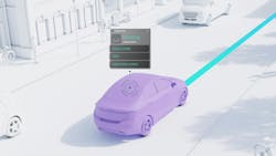 An example of HERE Technologies' SceneXtract. An example of HERE Technologies' SceneXtract.