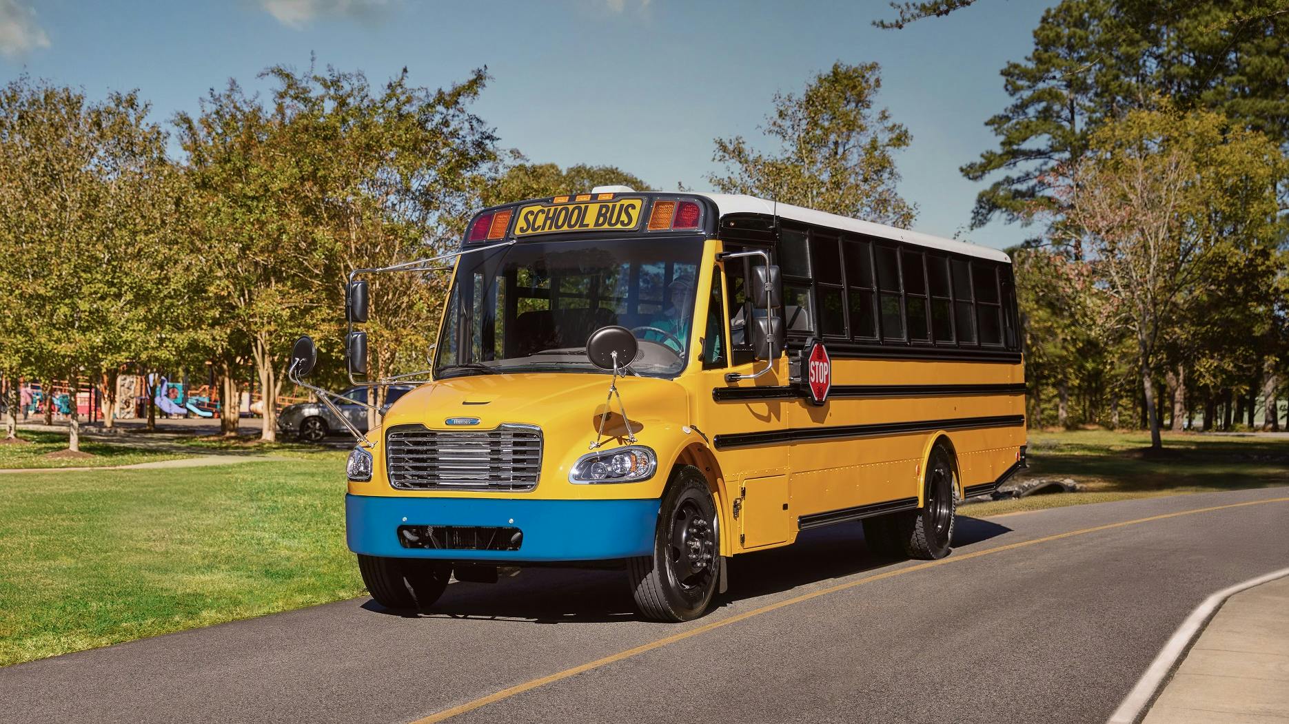 Saf-T-Liner C2 Jouley battery-electric school bus