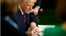 President Donald Trump signs an executive order on the first day of his second term in office. President Donald Trump signs an executive order on the first day of his second term in office.