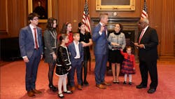 Sean duffy sworn in as secretary of transportation Sean duffy sworn in as secretary of transportation