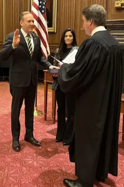 Supreme Court Justice Brett Kavanaugh facilitated Zeldin's oath of office. Supreme Court Justice Brett Kavanaugh facilitated Zeldin's oath of office.