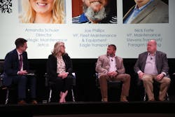 Amanda Schuier, strategic maintenance director for Jetco Delivery and former TMC General Chair, discusses fleet management at Heavy Duty Aftermarket Diaglogue. Amanda Schuier, strategic maintenance director for Jetco Delivery and former TMC General Chair, discusses fleet management at Heavy Duty Aftermarket Diaglogue.