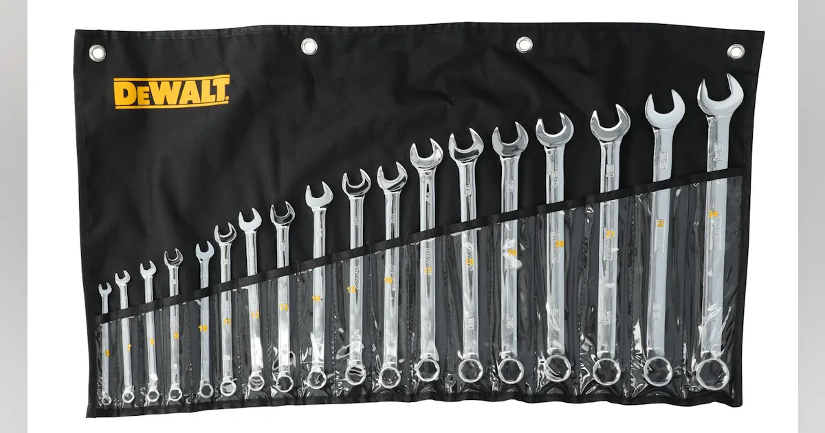 TOUGHSERIES 18 pc. Metric Combination Wrench Set from DeWalt | Fleet ...