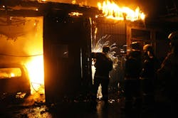 Unchecked fires don’t just destroy vehicles, they can take down entire shops. Unchecked fires don’t just destroy vehicles, they can take down entire shops.