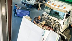 A lot goes into making a shop suitable for working on natural gas vehicles so it can become certified. Rush Truck Centers has made the necessary commitment. A lot goes into making a shop suitable for working on natural gas vehicles so it can become certified. Rush Truck Centers has made the necessary commitment.