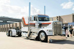 JR Schleuger's 1984 Kenworth W900B featured a cab update from the W900A and additional cooling innovations — and it's always a showstopper at truck beauty contests. JR Schleuger's 1984 Kenworth W900B featured a cab update from the W900A and additional cooling innovations — and it's always a showstopper at truck beauty contests.