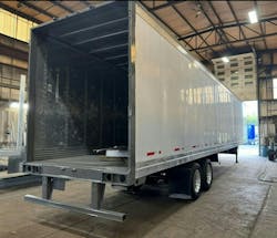 This 2008 Great Dane trailer was auctioned for $6,000, and first received needed structural repairs... This 2008 Great Dane trailer was auctioned for $6,000, and first received needed structural repairs...