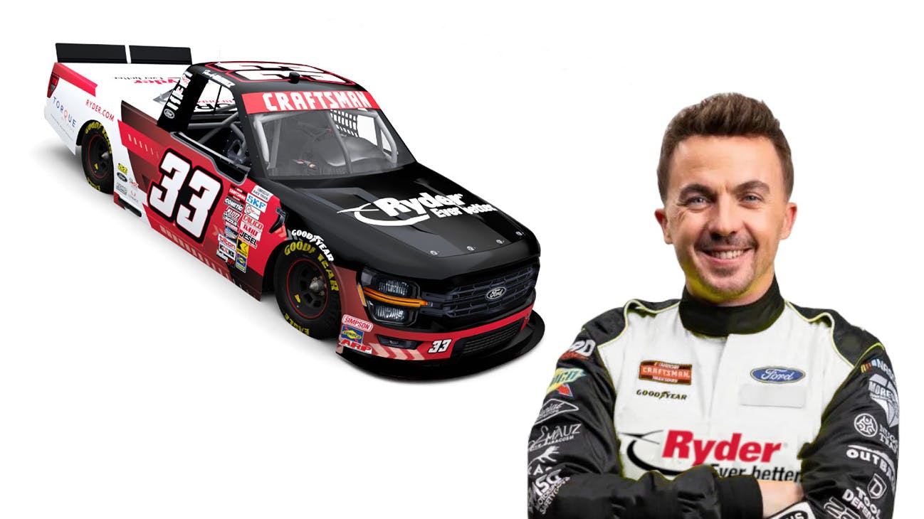 Ryder will now sponsor Frankie Muniz, who drives the No. 33 Ryder Ford F-150 for Reaume Brothers Racing in the NASCAR Truck Series,