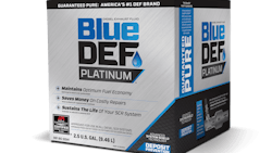 BlueDEF Platinum from Old World Industries is a mixture of high purity synthetic urea, deionized water, and a proprietary formulation. BlueDEF Platinum from Old World Industries is a mixture of high purity synthetic urea, deionized water, and a proprietary formulation.