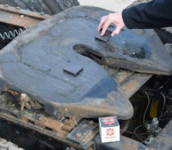 Gear Head’s soy-based grease pads are a clean option that eliminates the need for messy grease guns, allowing for simple application. Gear Head’s soy-based grease pads are a clean option that eliminates the need for messy grease guns, allowing for simple application.