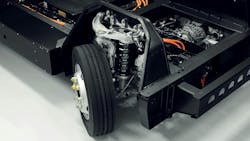 REE Automotive replaces mechanical and hydraulic linkages with electronic controls. REE Automotive replaces mechanical and hydraulic linkages with electronic controls.