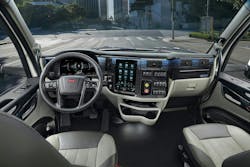 The Model 567EV features a new SmartDisplay 13-in. infotainment touchscreen, which the 579EV will also have. The Model 567EV features a new SmartDisplay 13-in. infotainment touchscreen, which the 579EV will also have.