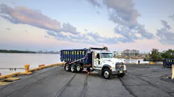 Mack Granite’s Compressed Natural Gas (CNG) model line with the addition of the Allison 3000 Series transmission option paired with the Cummins L9N natural gas engine