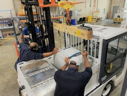 Flux Power manufactures lithium batteries for use in stationary and mobile applications. The company's new battery management algorithm may help those, and other manufacturers' batteries, last 50 to 100% longer. Flux Power manufactures lithium batteries for use in stationary and mobile applications. The company's new battery management algorithm may help those, and other manufacturers' batteries, last 50 to 100% longer.