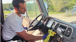 Cab detailing should at minimum be done every three months. Cab detailing should at minimum be done every three months.