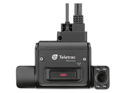 Teletrac’s dual-facing IQ Camera monitors and provides alerts for drowsy and distracted driving while also warning the driver of lane departures, following too close, and imminent forward collisions. Teletrac’s dual-facing IQ Camera monitors and provides alerts for drowsy and distracted driving while also warning the driver of lane departures, following too close, and imminent forward collisions.