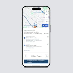 Example of Tow4Tech's operator view Example of Tow4Tech's operator view