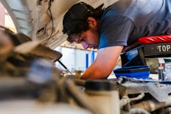 Taylor Darst is an A-level master technician at Guzman Automotive in Taylor, Texas. Taylor Darst is an A-level master technician at Guzman Automotive in Taylor, Texas.