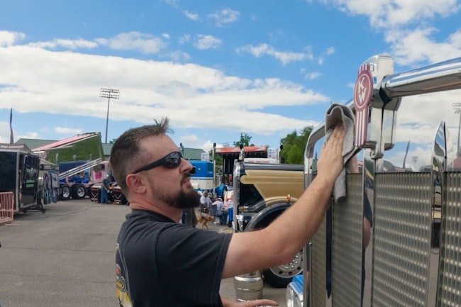 Cleaning sprays such as BullSnot’s AlumABull can provide a lustrous finish to chrome and aluminum, and also fight oxidation.