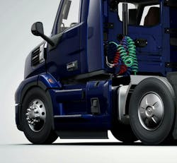 Shorter bumper to back of cab and bumper to front axle from previous Anthem model improve handling and visibility. Shorter bumper to back of cab and bumper to front axle from previous Anthem model improve handling and visibility.