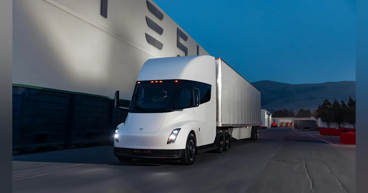 ArcBest tests Class 8 Tesla Semi in OTR ops | Fleet Maintenance