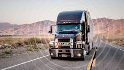 Mack's GuardDog Connect tracks and identifies fault codes, diagnostic needs, and maintenance milestones. Mack's GuardDog Connect tracks and identifies fault codes, diagnostic needs, and maintenance milestones.