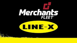 Merchants Fleet and LINE-X Logos
