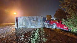 Clubb Racing crash on I-80 Clubb Racing crash on I-80