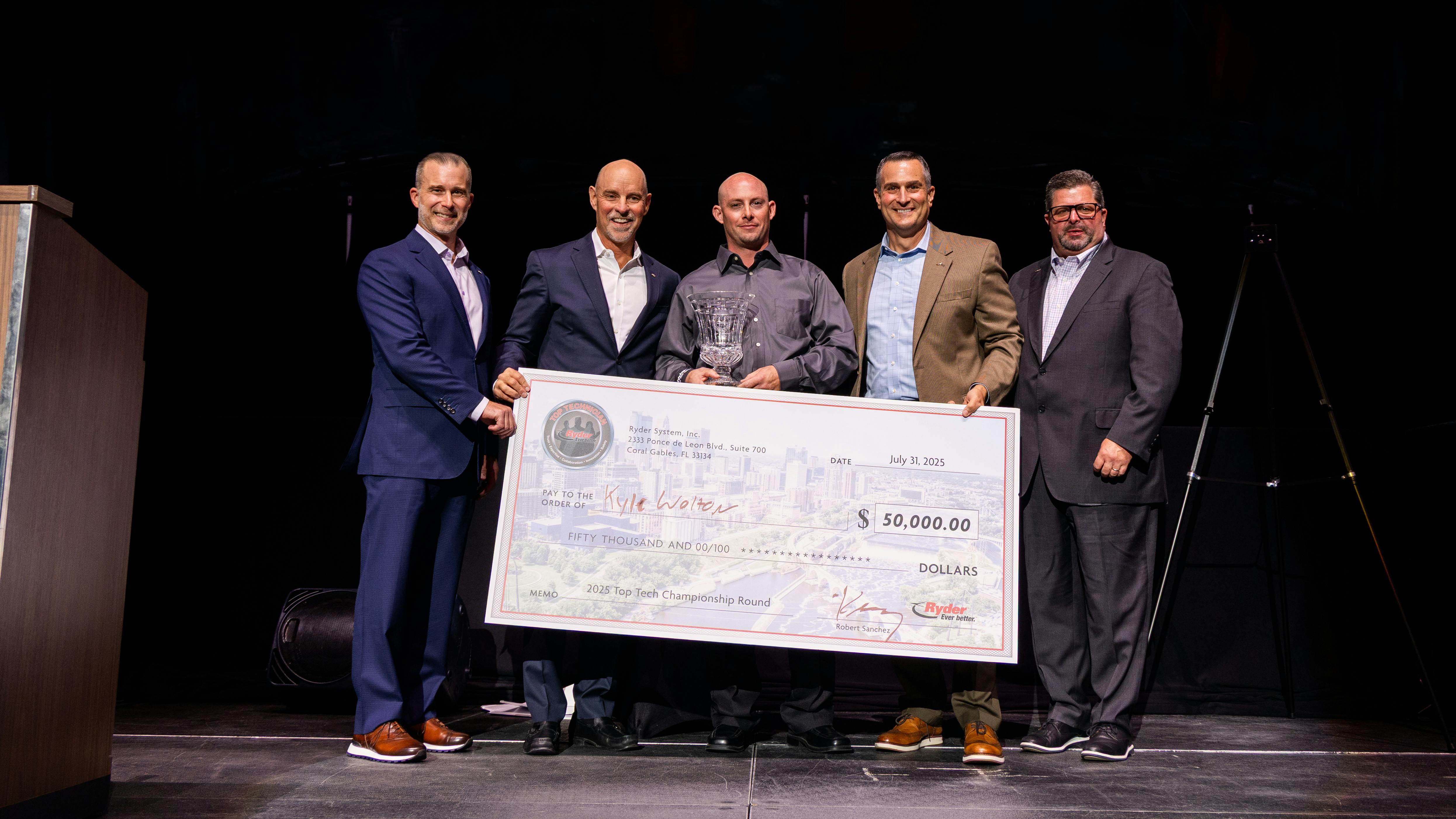 Ryder Systems Top Tech