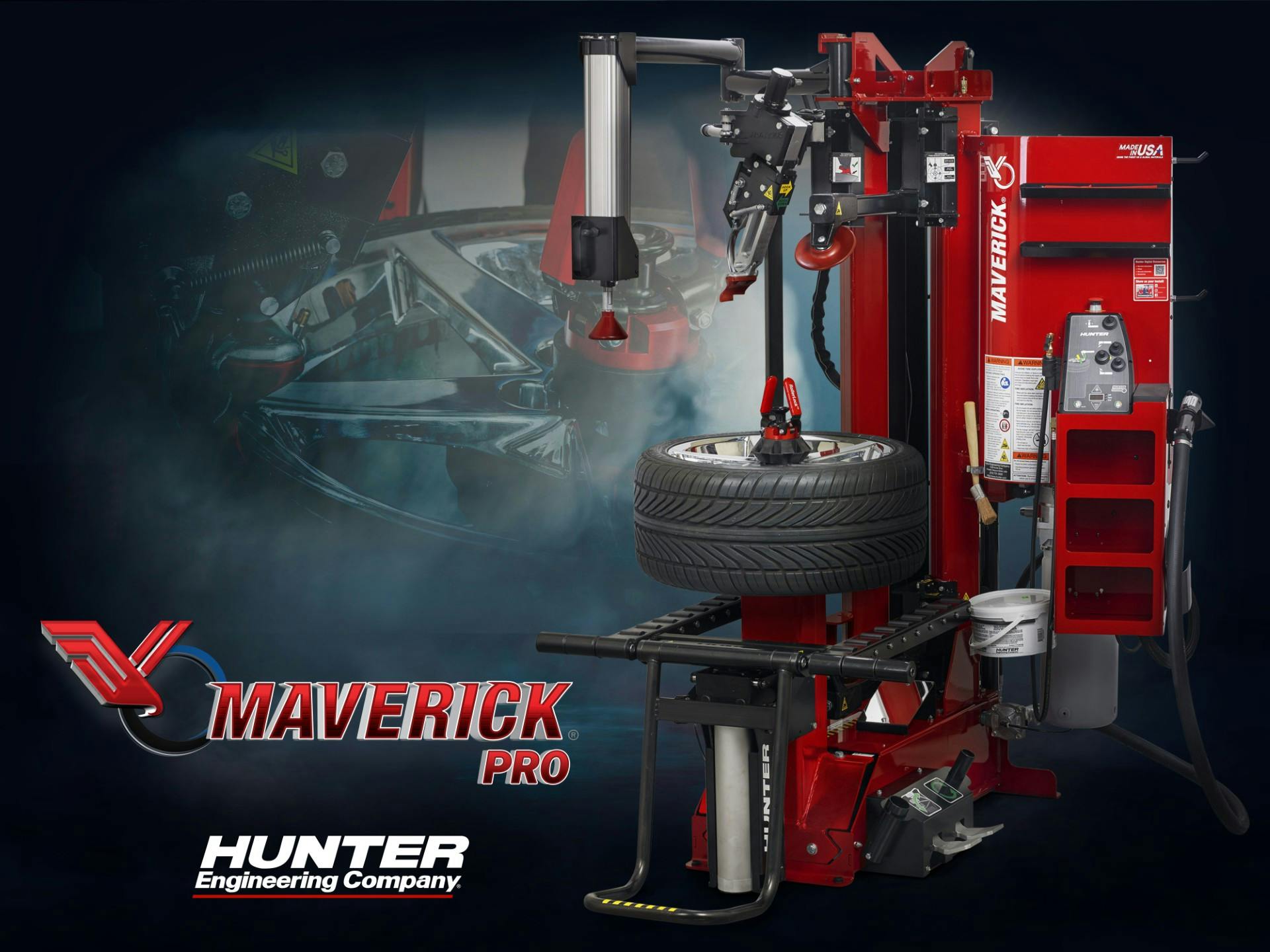 Hunter Maverick Pro Tire Changer