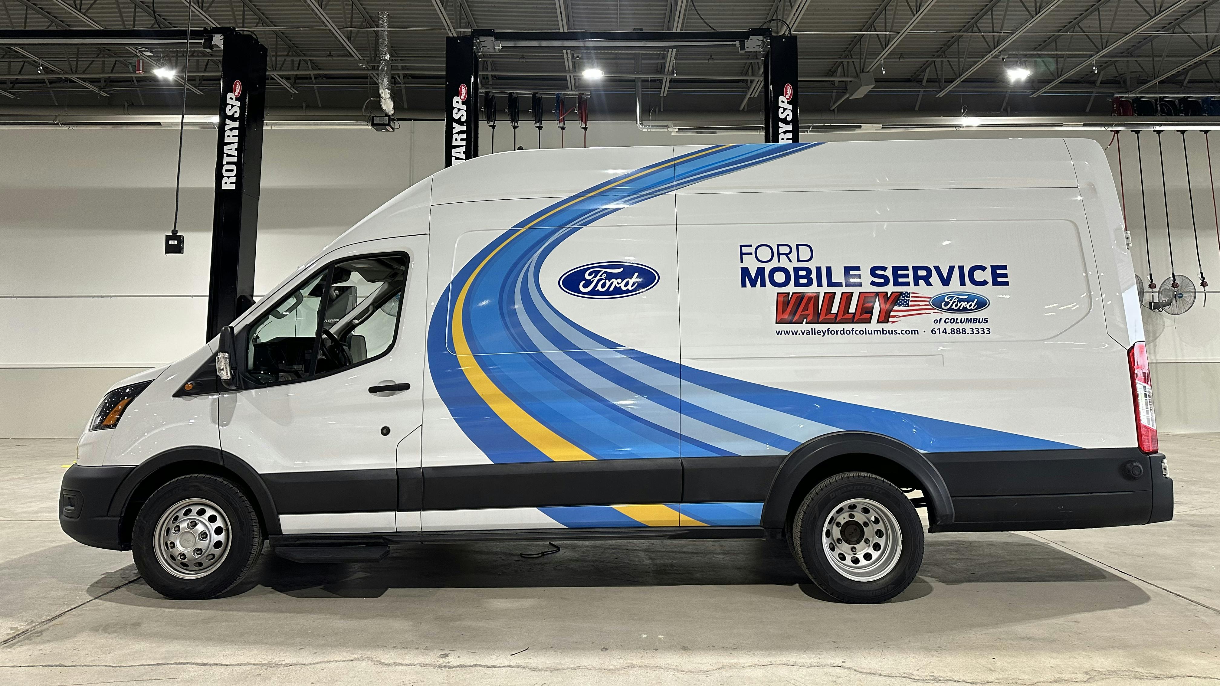Valley Ford Pro Elite Service Center service van