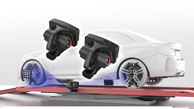 X613 mobile wheel aligner