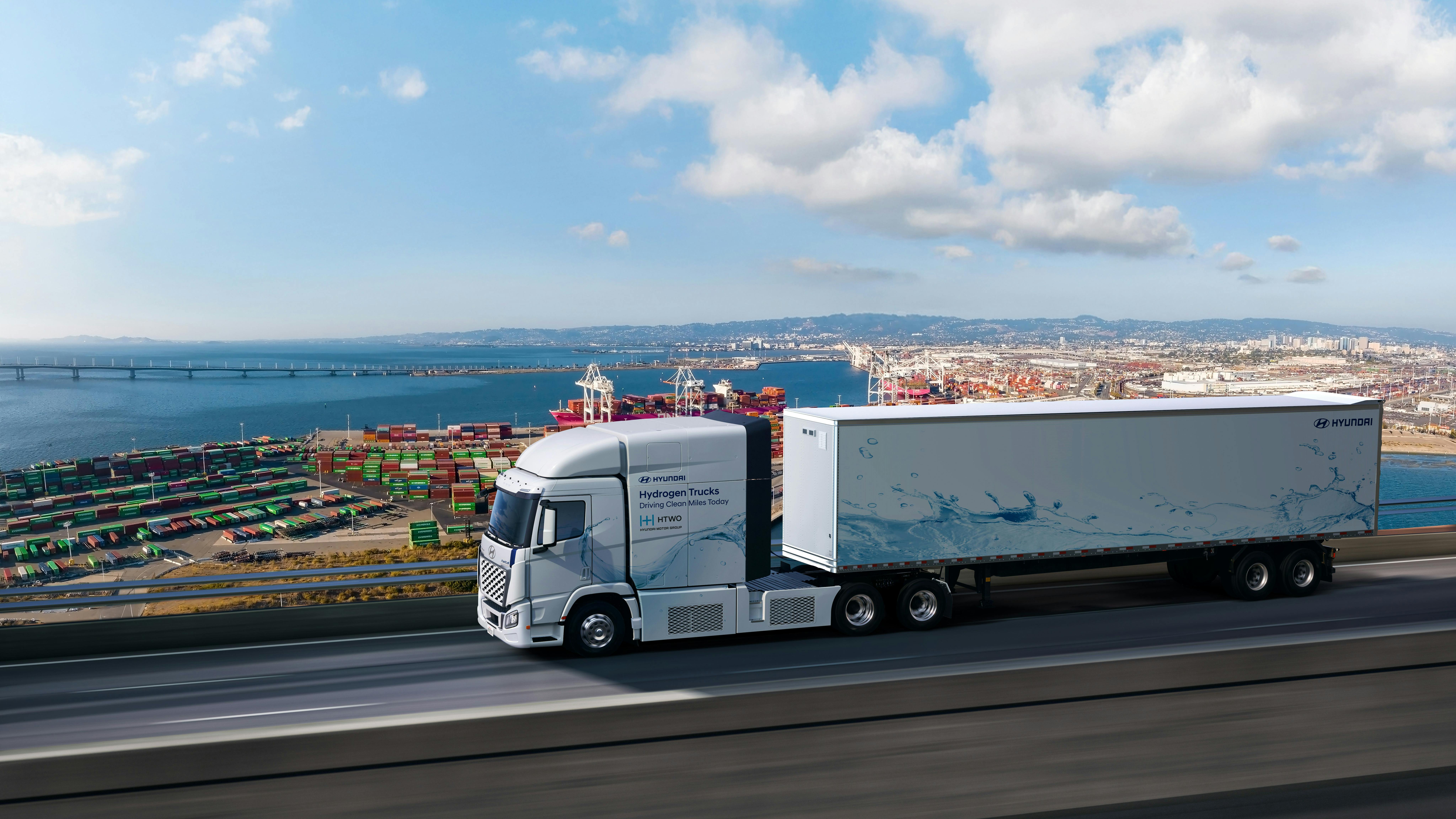 Hyundai XCIENT Fuel Cell truck