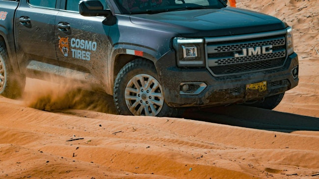 TGI Cosmo GripIt tire test drive