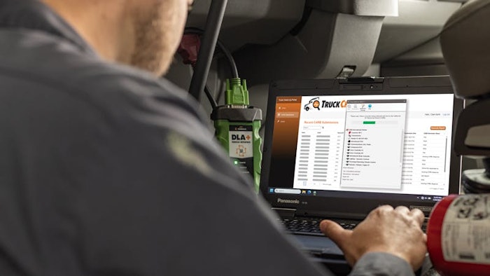 Noregon truck check up emissions test