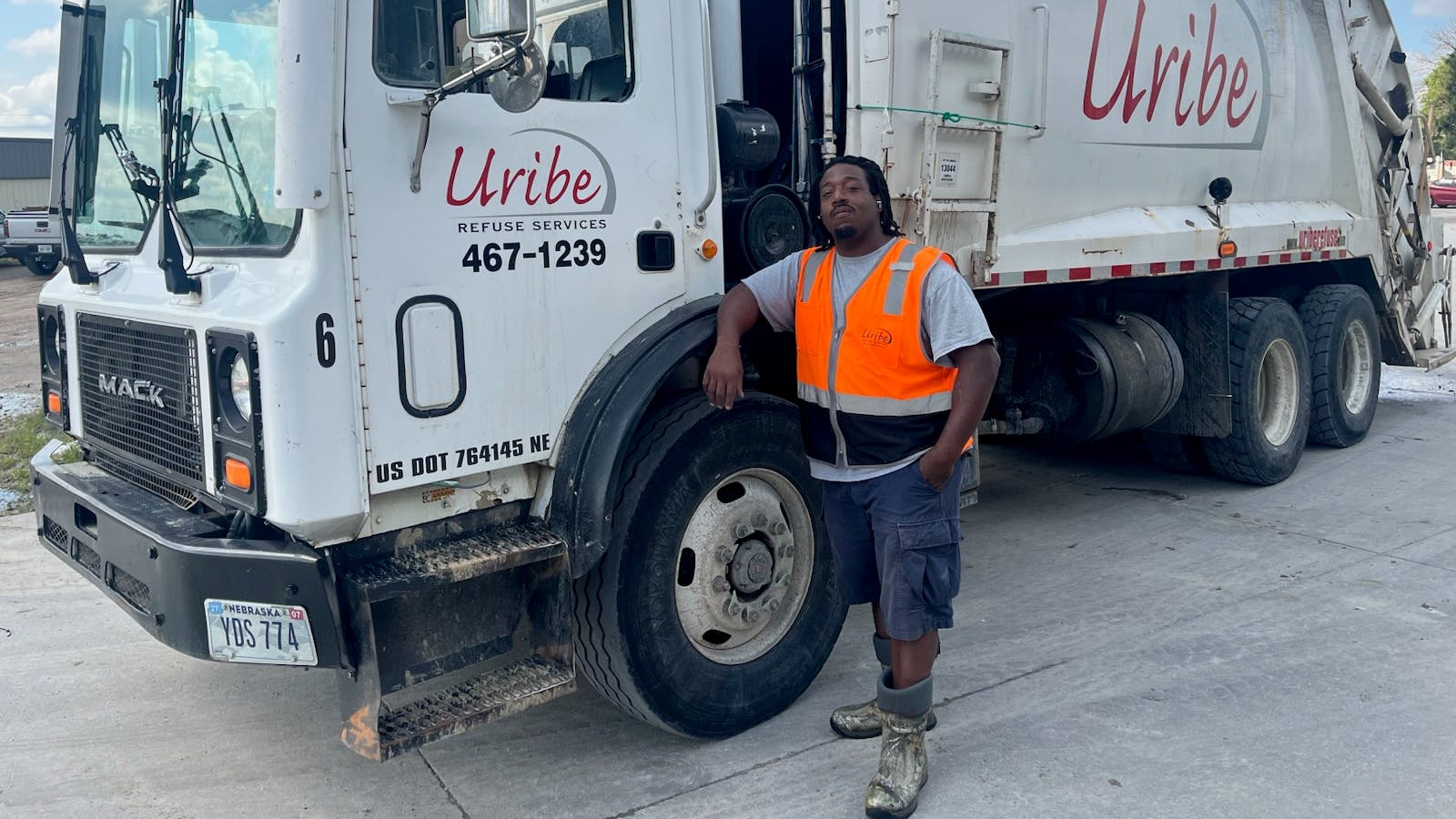 Garbage truck driver Quintion Knox earned his 15 minutes of internet fame for a two-second brawl with a racoon in his cab.