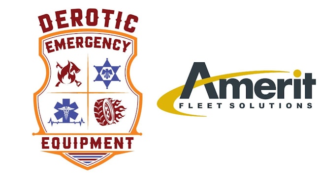 Amerit Fleet Solutions, Derotic Equipment logos