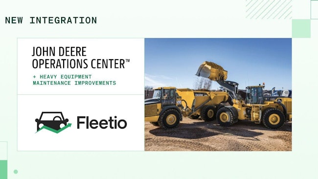 Fleetio integrates with John Deere Operations Center
